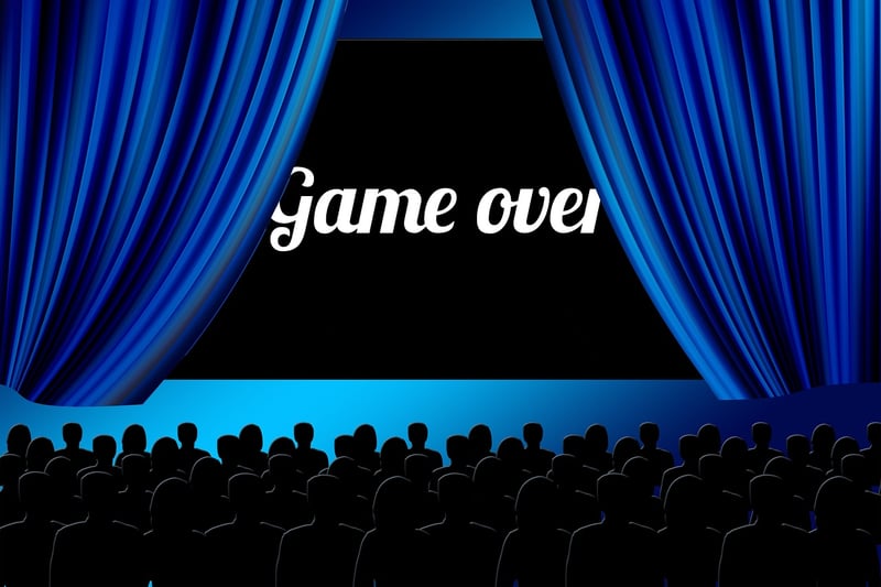 Film strip cinema movie film