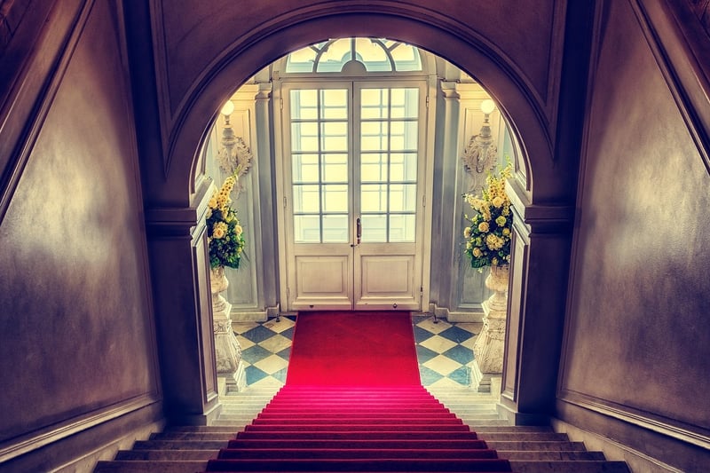 Red carpet awards event